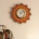eCraftIndia Royal and Elegant Decorative Papier-Mache Wooden Handcrafted Wall Clock (KWC599)