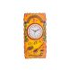 eCraftIndia Musical Instruments Embossed Coloful Wooden Handcrafted Wooden Wall Clock (KWC627)