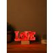 Typographic LOVE LED Lighting with Mirror(LIG19489)