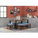 Milate 6 Seater Dining Set with Bench