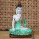 eCraftIndia Decorative Meditating Lord Buddha - Green  (MSGB499)