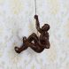 eCraftIndia Man Trying to Climb Decorative Wall Hanging Figurine (MSMAN505)