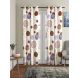 Cortina Digital Print Polyester Long Door Curtain Pack of 2-7FT (NEW-CCP-007-9FT-SO2)