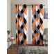 Cortina Digital Print Polyester Long Door Curtain Pack of 2-7FT (NEW-CCP-013-9FT-SO2)