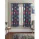 Cortina Digital Print Polyester Window Curtain Pack of 2-5FT (NEW-CCP-017-5FT-SO2)