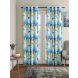 Cortina Digital Print Polyester Long Door Curtain Pack of 2-7FT (NEW-CCP-019-9FT-SO2)