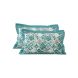 Maspar Eclectic Treasures Abstract Green 115 GSM Cotton Queen Pillow Sham 