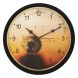 eCraftIndia Designer Round Analog Black Wall Clock (PWCCDBL588)