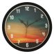 eCraftIndia Designer Round Analog Black Wall Clock (PWCCDBL596)