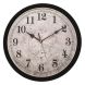 eCraftIndia Designer Round Analog Black Wall Clock (PWCCDBL598)