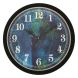 eCraftIndia Designer Round Analog Black Wall Clock (PWCCDBL602)