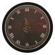 eCraftIndia Designer Round Analog Black Wall Clock (PWCCDBL620)