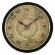 eCraftIndia Designer Round Analog Black Wall Clock (PWCCDBL629)