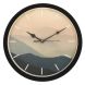 eCraftIndia Designer Round Analog Black Wall Clock (PWCCDBL649)