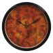 eCraftIndia Designer Round Analog Black Wall Clock (PWCCDBL720)