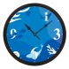 eCraftIndia "Underwater Numbers" Designer Round Analog Black Wall Clock (PWCCDBL752)