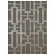 Jaipur Rugs Modern Medium Gray Dark Ivory 5X8 Feet Wool Viscose Geometric Area Rug
