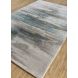 Jaipur Rugs Modern Antique White Light Turquoise 5X8 Feet Wool Viscose Abstract Area Rug
