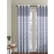 Rajsthan Décor Screen Print Cotton White and Blue Floral Long Door Curtain Single Pc (54x110 inch)(RDLDCUR-03)