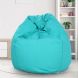 Reme Turquise 100% Organic Cotton XXL Bean Bag Cover with Beans (REFH_102-With Beans)