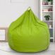 Reme Green 100% Organic Premium Velvet Bean Bag Cover with Beans (REFH_171-With Beans)