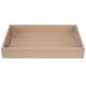 TRAY LARGE IN Faux Leather (Beige)