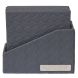 COASTER IN Faux Leather SET OF 6 (Grey)