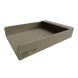 ENTWINE PAPER TRAY IN Faux Leather (Beige)