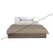 Ronan Bed Set-5 King Bed (MDF)