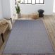 Saral Home Blue Cotton & jute Carpet  (SOS-1005-BLUE)