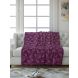 Saral Home Soft Cotton Unique Firki Design Tufted Two Seater Throw/ Sofacover - (Purple)-SOS-1010-PURPLE