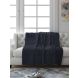 Saral Home Soft Reversible Decorative Chenille Two Seater Throw/ SofaCover (Blue)-SOS-1026-NAVY