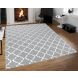 Saral Home Grey Microfiber Carpet (SOS-1075-GREY)