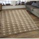 Saral Home Beige Microfiber Carpet  (SOS-1078-BEIGE)
