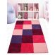 Saral Home Pink Microfiber Carpet  (SOS-1279-PINK)