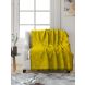 Saral Home Soft Cotton Unique Firki Design Tufted One Seater Throw/Sofacover (Pack of Two, Yellow)-SOS-1346-YELLOW