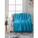 Saral Home Soft Cotton Unique Firki Design Tufted One Seater Throw/Sofacover (Pack of Two, Turquoise)-SOS-1347-TURQ