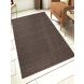 Saral Home Brown Microfiber Carpet (SOS-1594-CP150X210-BROWN)