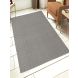 Saral Home Grey Microfiber Carpet (SOS-1594-CP150X210-GREY)