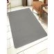 Saral Home Grey Microfiber Carpet (SOS-1595-CP150X210-GREY)