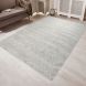 Saral Home Grey Microfiber Carpet (SOS-1598-CP180X270-GREY)