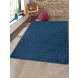 Saral Home Blue Microfiber Carpet (SOS-1604-CP150X210-BLUE)