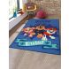 Saral Home Blue Polyester Carpet (SOS-1764-CP90X150-BLUE)