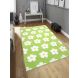 Saral Home Green Microfiber Carpet  (SOS-889-GREEN)