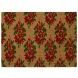 Saral Home Red Coir Decorative Heavy Duty Mat(SOS-946-RED)