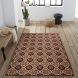 Saral Home Brown Jute Carpet (SOS-993-BROWN)