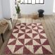Saral Home Maroon Cotton Carpet  (SOS-998-MAROON)