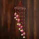  eCraftIndia Handcrafted Decorative Colorful Lining Wall/Door/Window Hanging Bells (STRBEL602)