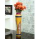 Handcrafted Terracotta Vase with Worli Painting 