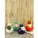 Assortment Of Colours - Traditional Ceramic Flower Vase For Home (VAS18207_4)